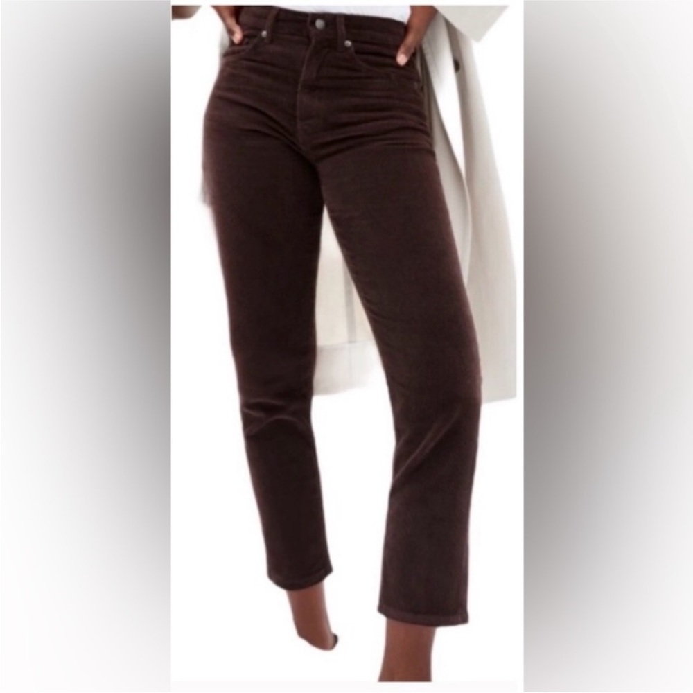 Everlane Baby Cord Cheeky Regular Brown Corduroy Pants